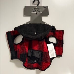 One Paw Dog Jacket/Vest Plaid
